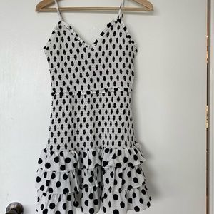 COPY - Polkadot Mini Dress Ruffle
